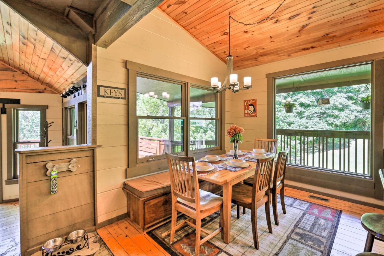 Dog-Friendly Cabin, 9 Mi To Sugar Mountain Resort Banner Elk Exterior foto